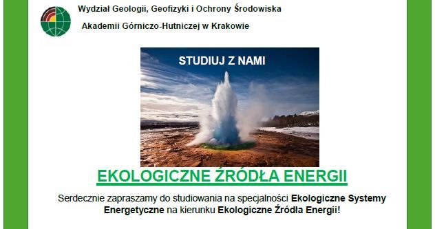 EKOLOGICZNE ŹRÓDŁA ENERGII